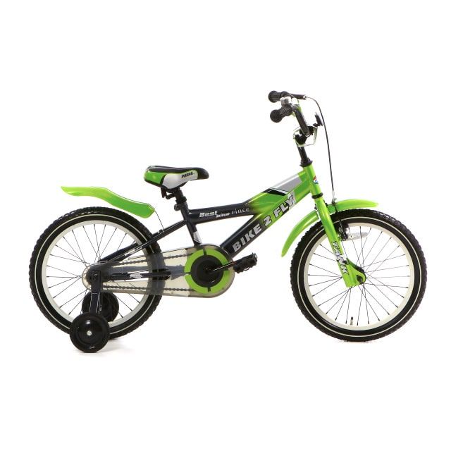Popal Bike 2 Fly 16 inch Groen
